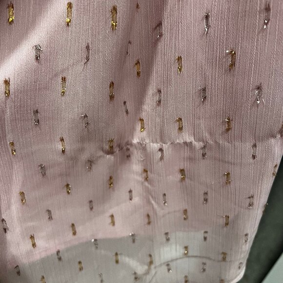 Modcloth Illuminated Elegance Chiffon Maxi Dress Size Medium - Picture 4 of 7